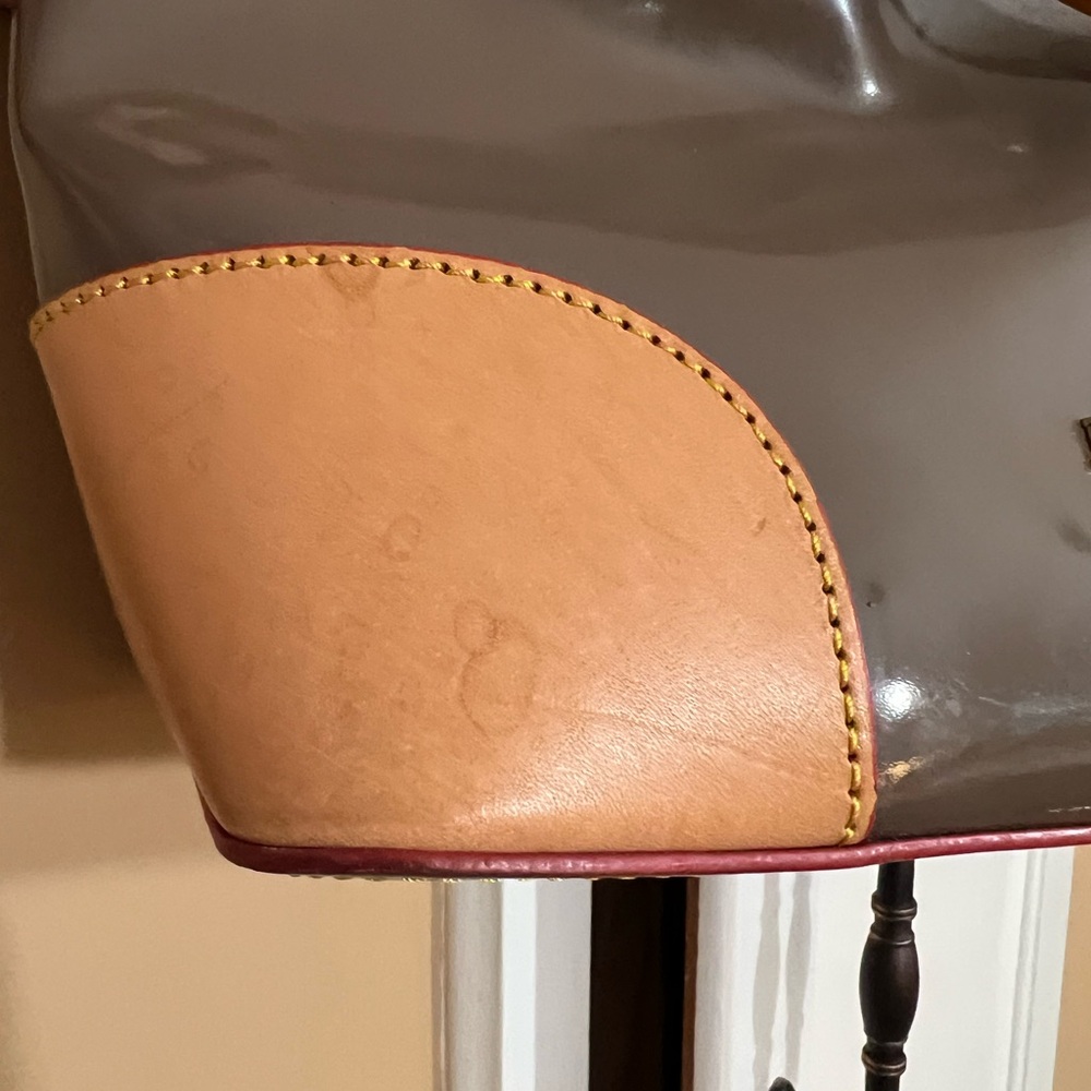 Dooney & Bourke Patent Claremont Dover Tote - Picture 11 of 13